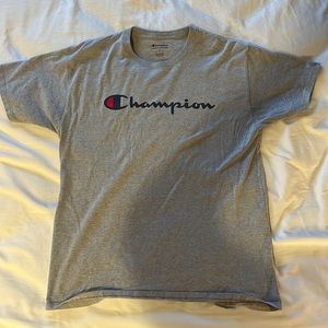 Vintage Grey Champion T Shirt - L